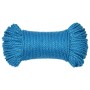 Blue polypropylene work rope 6 mm 50 m by vidaXL, Ropes and metal cords - Ref: Foro24-152963, Price: 9,35 €, Discount: %