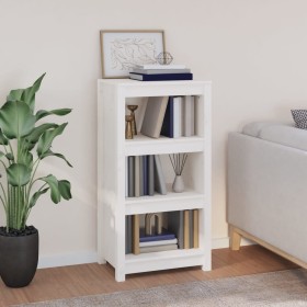 Solid white pine wood shelf 50x35x97 cm by vidaXL, Bookcases and shelves - Ref: Foro24-821705, Price: 77,99 €, Discount: %