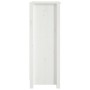 Estantería madera maciza de pino blanca 50x35x97 cm de vidaXL, Librerías y estanterías - Ref: Foro24-821705, Precio: 77,99 €,...