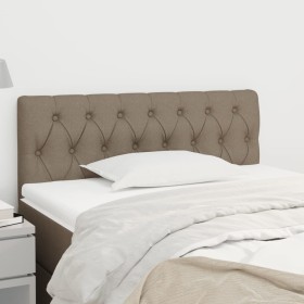 Taupe gray fabric headboard 90x7x78/88 cm by vidaXL, Headboards and footboards - Ref: Foro24-346316, Price: 55,99 €, Discount: %