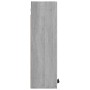 Armario de baño con espejo color gris Sonoma 64x20x67 cm de vidaXL, Tocadores de baño - Ref: Foro24-817067, Precio: 76,76 €, ...