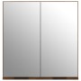 Bathroom cabinet with mirror brown oak color 64x20x67 cm by vidaXL, bathroom vanities - Ref: Foro24-817068, Price: 79,65 €, D...