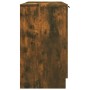 Badezimmerschrank aus geräuchertem Eichensperrholz, 64,5 x 33,5 x 59 cm von vidaXL, Schließfächer und Lagerschränke - Ref: Fo...