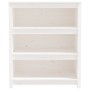 Solid white pine wood shelf 80x35x97 cm by vidaXL, Bookcases and shelves - Ref: Foro24-821680, Price: 125,22 €, Discount: %