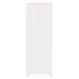 Solid white pine wood shelf 80x35x97 cm by vidaXL, Bookcases and shelves - Ref: Foro24-821680, Price: 125,22 €, Discount: %