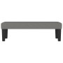 Banco de tela gris oscuro 100x30x30 cm de vidaXL, Bancos - Ref: Foro24-346645, Precio: 56,40 €, Descuento: %