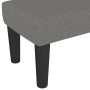 Banco de tela gris oscuro 100x30x30 cm de vidaXL, Bancos - Ref: Foro24-346645, Precio: 56,40 €, Descuento: %