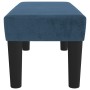 Banco de terciopelo azul oscuro 70x30x30 cm de vidaXL, Bancos - Ref: Foro24-346642, Precio: 42,47 €, Descuento: %