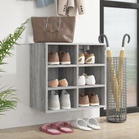 Shoe cabinet in Sonoma grey color, 52.5x30x50 cm by vidaXL, Lockers and storage cabinets - Ref: Foro24-820510, Price: 37,99 €...