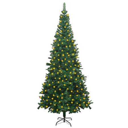 Árbol de Navidad artificial con LEDs verde 240 cm 910 ramas de vidaXL, Arboles de navidad - Ref: Foro24-3077405, Precio: 81,2...