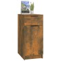 Smoked oak chipboard desk cabinet 33.5x50x75 cm by vidaXL, Lockers and storage cabinets - Ref: Foro24-817129, Price: 57,98 €,...