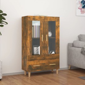 Smoked oak plywood sideboard 70x31x115 cm by vidaXL, Sideboards - Ref: Foro24-817477, Price: 86,99 €, Discount: %