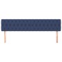 Headboards 2 units of blue fabric 90x7x78/88 cm by vidaXL, Headboards and footboards - Ref: Foro24-346374, Price: 84,70 €, Di...