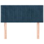 Cabecero de terciopelo azul 100x5x78/88 cm de vidaXL, Cabeceros y pies de cama - Ref: Foro24-346240, Precio: 46,99 €, Descuen...