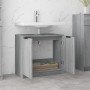 Gray Sonoma plywood bathroom cabinet 64.5x33.5x59cm by vidaXL, Lockers and storage cabinets - Ref: Foro24-817064, Price: 53,2...