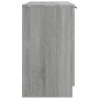 Armario de baño madera contrachapada gris Sonoma 64,5x33,5x59cm de vidaXL, Taquillas y armarios de almacenamiento - Ref: Foro...