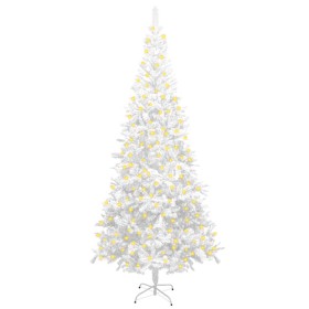 Künstlicher Weihnachtsbaum mit weißen LEDs 240 cm von vidaXL, Weihnachtsbäume - Ref: Foro24-3077410, Preis: 84,63 €, Rabatt: %