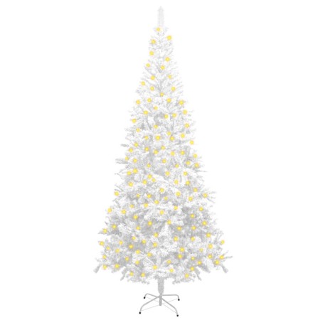 Künstlicher Weihnachtsbaum mit weißen LEDs 240 cm von vidaXL, Weihnachtsbäume - Ref: Foro24-3077410, Preis: 84,63 €, Rabatt: %