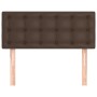 Brown synthetic leather headboard 90x5x78/88 cm by vidaXL, Headboards and footboards - Ref: Foro24-346427, Price: 43,85 €, Di...