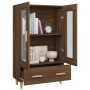 Tall brown oak plywood sideboard 70x31x115 cm by vidaXL, Sideboards - Ref: Foro24-817479, Price: 88,33 €, Discount: %