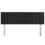 Headboards 2 units black velvet 72x5x78/88 cm by vidaXL, Headboards and footboards - Ref: Foro24-346472, Price: 65,87 €, Disc...