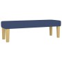 Blue fabric bench 100x30x30 cm by vidaXL, Banks - Ref: Foro24-346658, Price: 53,22 €, Discount: %