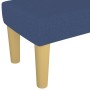 Blue fabric bench 100x30x30 cm by vidaXL, Banks - Ref: Foro24-346658, Price: 53,22 €, Discount: %