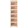 Solid pine wood shelf 50x35x183 cm by vidaXL, Bookcases and shelves - Ref: Foro24-821719, Price: 150,27 €, Discount: %