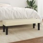 Cream synthetic leather bench 100x30x30 cm by vidaXL, Banks - Ref: Foro24-346662, Price: 50,63 €, Discount: %