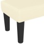 Cream synthetic leather bench 100x30x30 cm by vidaXL, Banks - Ref: Foro24-346662, Price: 50,63 €, Discount: %