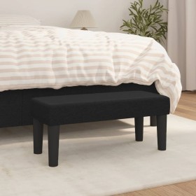 Black fabric bench 70x30x30 cm by vidaXL, Banks - Ref: Foro24-346618, Price: 49,89 €, Discount: %