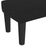 Banco de tela negro 70x30x30 cm de vidaXL, Bancos - Ref: Foro24-346618, Precio: 49,89 €, Descuento: %