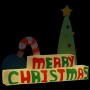 Decoración inflable Merry Christmas con LED 197 cm de vidaXL, Luces de Navidad - Ref: Foro24-345296, Precio: 51,41 €, Descuen...