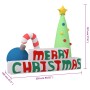 Decoración inflable Merry Christmas con LED 197 cm de vidaXL, Luces de Navidad - Ref: Foro24-345296, Precio: 51,41 €, Descuen...