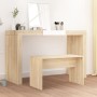 Sonoma oak plywood dressing stool 70x35x45 cm by vidaXL, vanity benches - Ref: Foro24-802816, Price: 31,90 €, Discount: %