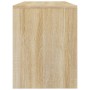 Sonoma oak plywood dressing stool 70x35x45 cm by vidaXL, vanity benches - Ref: Foro24-802816, Price: 31,90 €, Discount: %