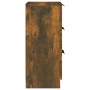 Aparador madera contrachapada color roble ahumado 30x30x70 cm de vidaXL, Aparadores - Ref: Foro24-817012, Precio: 43,11 €, De...