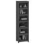 Solid gray pine wood shelf 50x35x183 cm by vidaXL, Bookcases and shelves - Ref: Foro24-821721, Price: 177,94 €, Discount: %