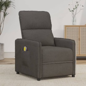 Dark gray microfiber fabric massage chair by vidaXL, Electric massage chairs - Ref: Foro24-347978, Price: 182,99 €, Discount: %