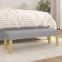 Light gray fabric bench 100x30x30 cm by vidaXL, Banks - Ref: Foro24-346652, Price: 53,02 €, Discount: %