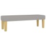 Light gray fabric bench 100x30x30 cm by vidaXL, Banks - Ref: Foro24-346652, Price: 53,02 €, Discount: %