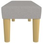 Light gray fabric bench 100x30x30 cm by vidaXL, Banks - Ref: Foro24-346652, Price: 53,02 €, Discount: %