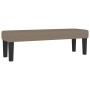 Taupe gray fabric bench 100x30x30 cm by vidaXL, Banks - Ref: Foro24-346648, Price: 55,19 €, Discount: %