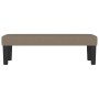 Taupe gray fabric bench 100x30x30 cm by vidaXL, Banks - Ref: Foro24-346648, Price: 55,19 €, Discount: %