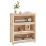 Estantería madera maciza de pino 80x35x68 cm de vidaXL, Librerías y estanterías - Ref: Foro24-821679, Precio: 89,33 €, Descue...