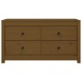 Armario auxiliar madera maciza de pino marrón miel 100x40x54 cm de vidaXL, Aparadores - Ref: Foro24-821777, Precio: 136,43 €,...