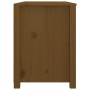 Armario auxiliar madera maciza de pino marrón miel 100x40x54 cm de vidaXL, Aparadores - Ref: Foro24-821777, Precio: 136,43 €,...