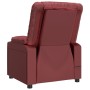 Red Faux Leather Massage Chair by vidaXL, Electric massage chairs - Ref: Foro24-348053, Price: 239,46 €, Discount: %