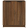 Oak brown plywood shoe cabinet 59x35x70 cm by vidaXL, Shoe racks and shoe organizers - Ref: Foro24-817104, Price: 75,07 €, Di...