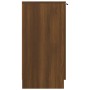 Oak brown plywood shoe cabinet 59x35x70 cm by vidaXL, Shoe racks and shoe organizers - Ref: Foro24-817104, Price: 75,07 €, Di...